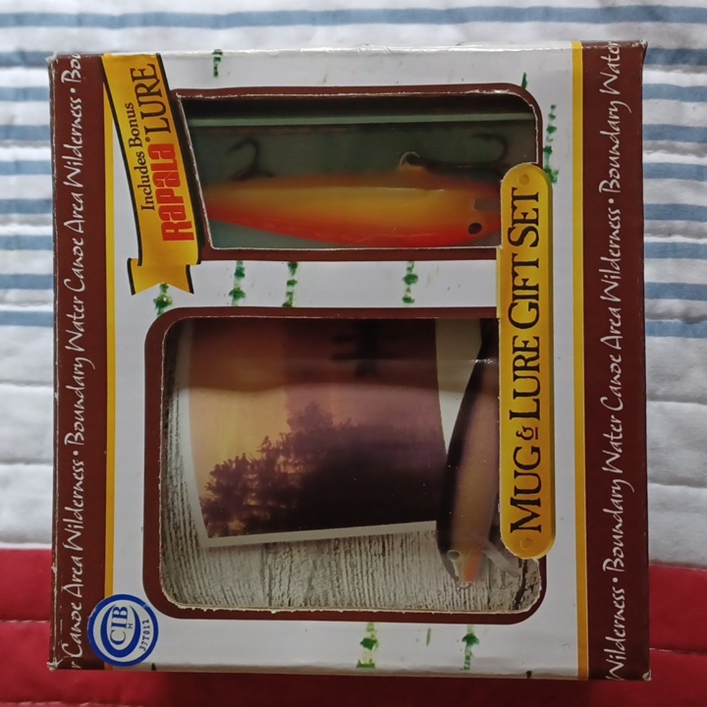 Mug & Rapala Lure Gift Set - New